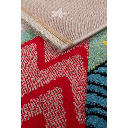 Bērnu paklājs BOND KIDS 80x150 cm 2100 g/m2 daudzkrāsains