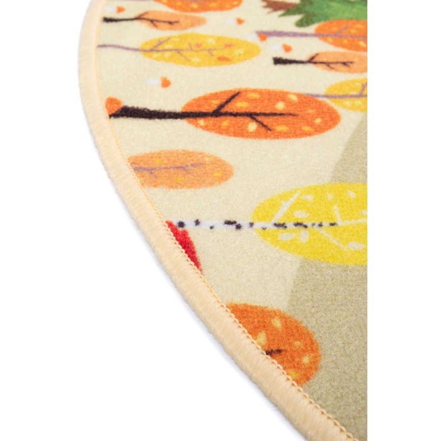 Bērnu paklājs STELLA STREETS 120 cm bēšs/pilsētas motīvs