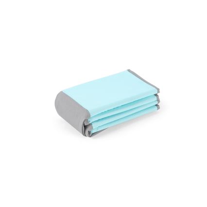 Bērnu sausais baseins ar bumbiņām, diametrs 80 cm, zils/pelēks