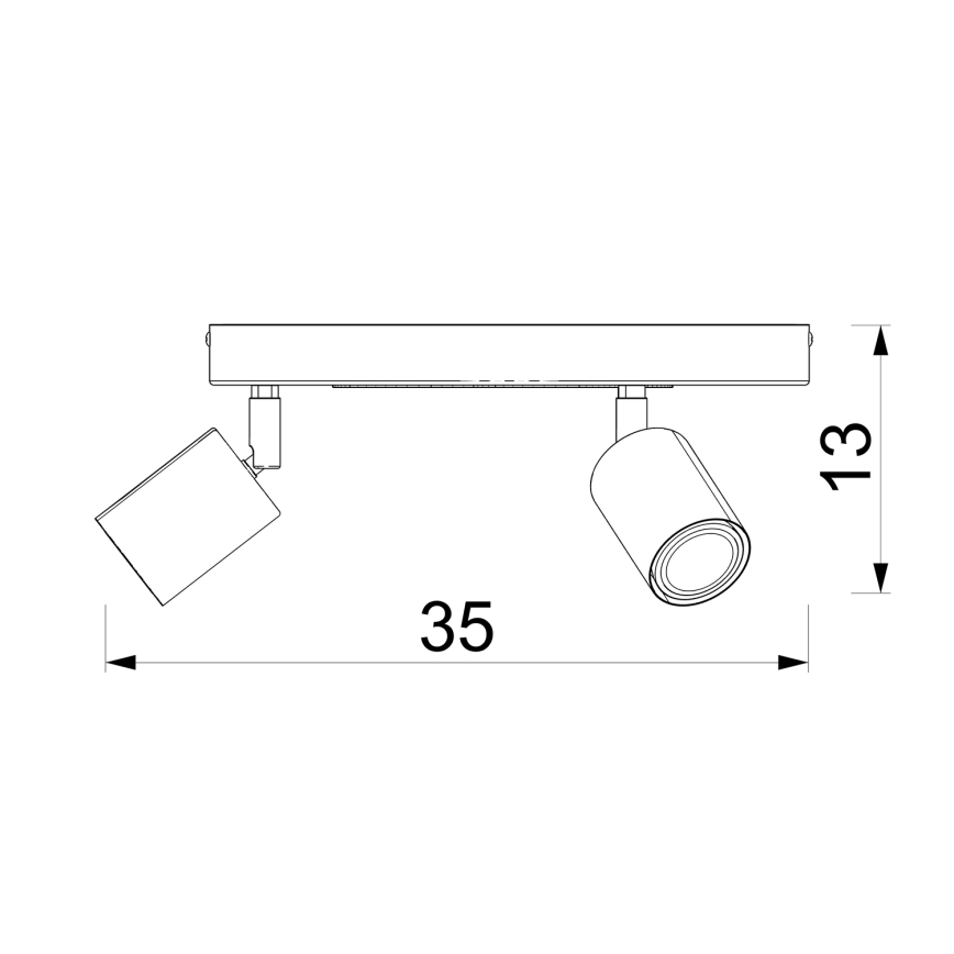Bērnu starmetis FUN 3xGU10/8W/230V zila/lācītis