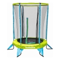 Bērnu trampolīna, Ø 140 cm, zila/zaļa