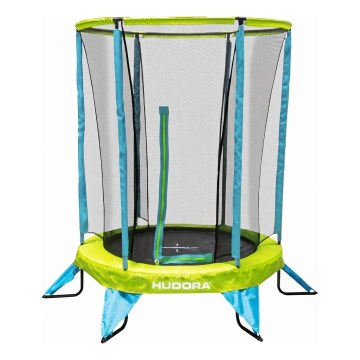 Bērnu trampolīna, Ø 140 cm, zila/zaļa