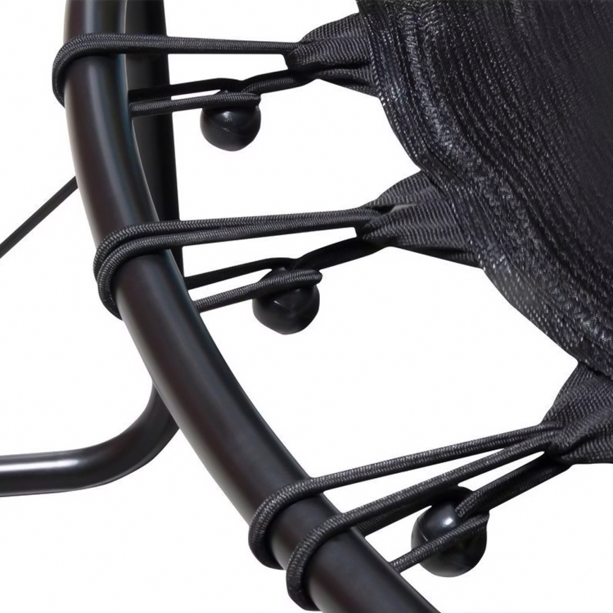 Bērnu trampolīna, Ø 140 cm, zila/zaļa