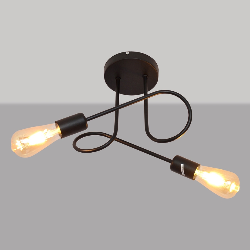 Bērnu virsapmetuma lustra OXFORD 2xE27/15W/230V