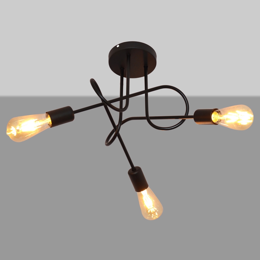 Bērnu virsapmetuma lustra OXFORD 3xE27/15W/230V