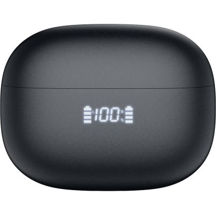 Bezvadu austiņas ar ANC+ENC 300 mAh + 2x 40 mAh melna