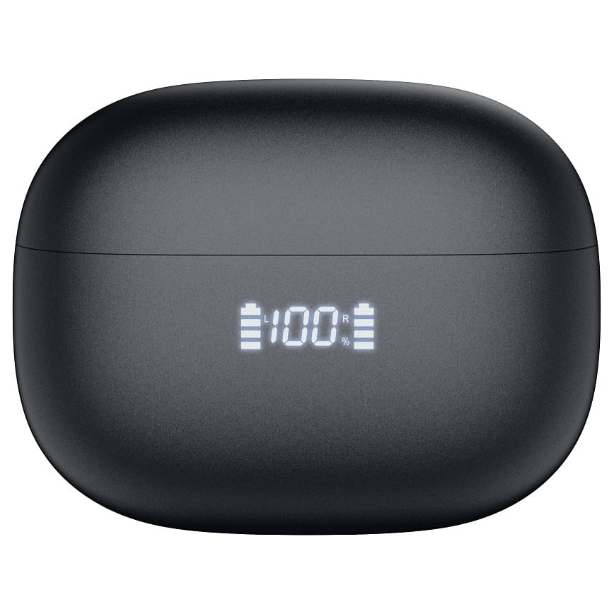 Bezvadu austiņas ar ANC+ENC 300 mAh + 2x 40 mAh melna
