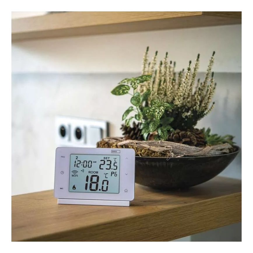 Bezvadu digitālais termostats GoSmart 230V/16A Wi-FI Tuya