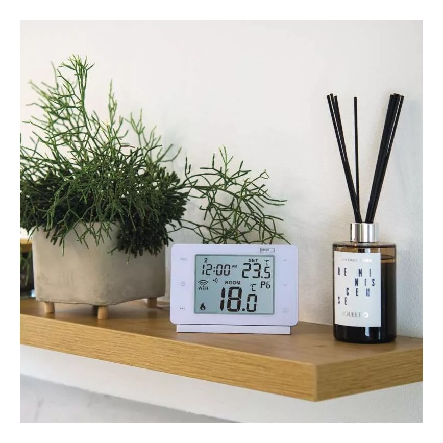 Bezvadu digitālais termostats GoSmart 230V/16A Wi-FI Tuya