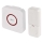 Bezvadu durvju zvans kontaktligzdai GoSmart 230V + 1xCR2032 balts Wi‑Fi