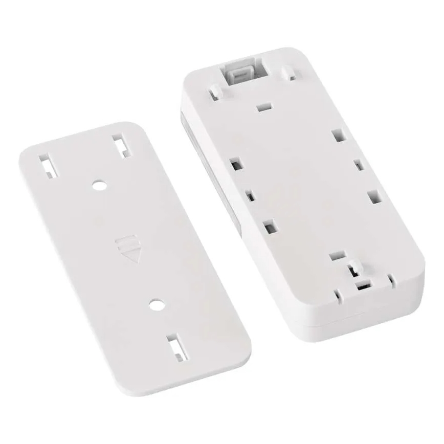 Bezvadu durvju zvans kontaktligzdai GoSmart 230V + 1xCR2032 balts Wi‑Fi