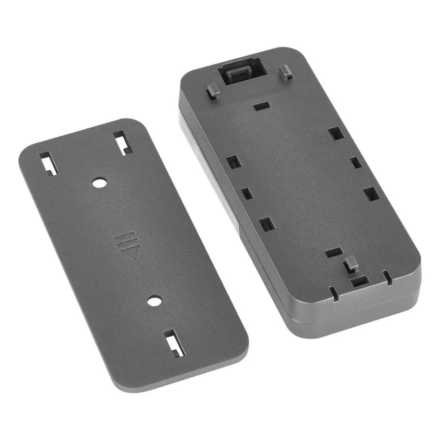 Bezvadu durvju zvans kontaktligzdai GoSmart 230V + 1xCR2032 pelēks Wi-Fi