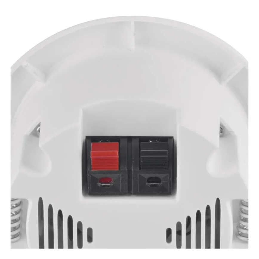 Bezvadu iebūvējamais durvju zvans 230V + 1xCR2032 balts