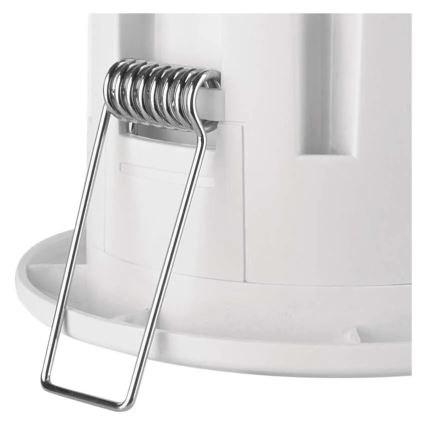 Bezvadu iebūvējamais durvju zvans 230V + 1xCR2032 balts