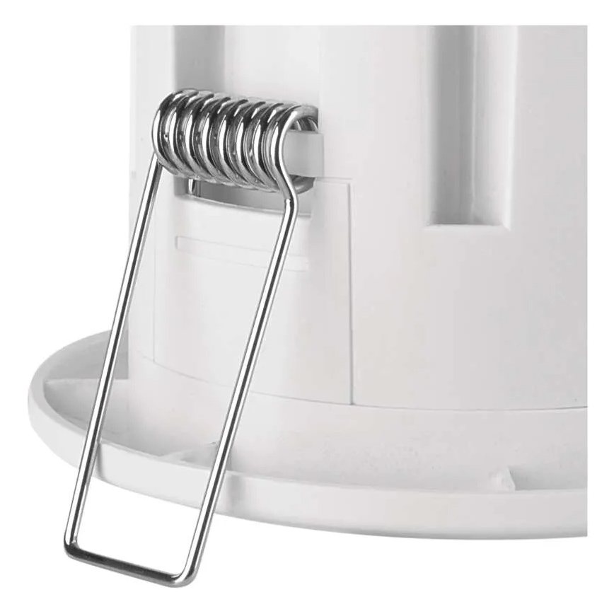 Bezvadu iebūvējamais durvju zvans 230V + 1xCR2032 balts