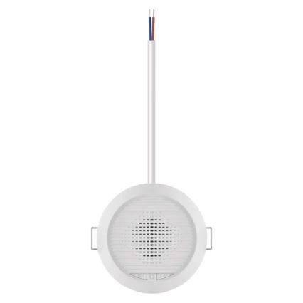 Bezvadu iebūvējamais durvju zvans 230V + 1xCR2032 balts