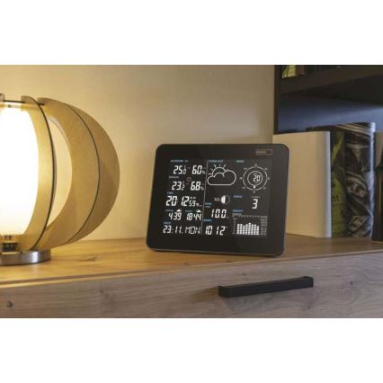 Bezvadu laika stacija 5V/3xAAA Wi-Fi Tuya