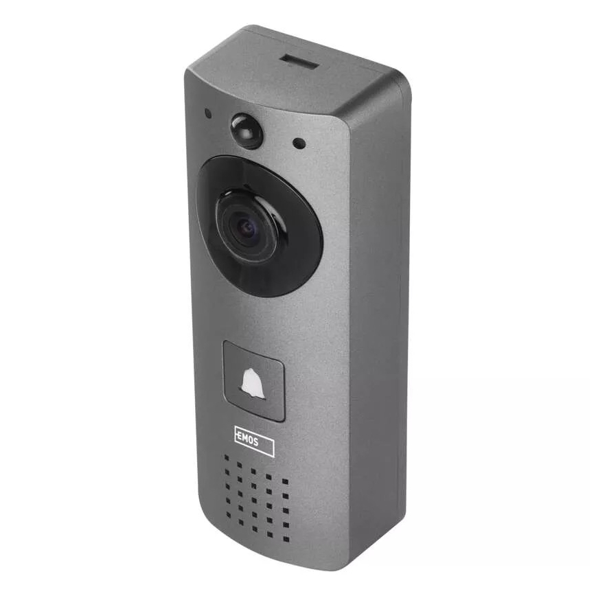 Bezvadu video durvju zvans ar kustību sensoru GoSmart 12V 3xAA IP44 Wi-Fi Tuya