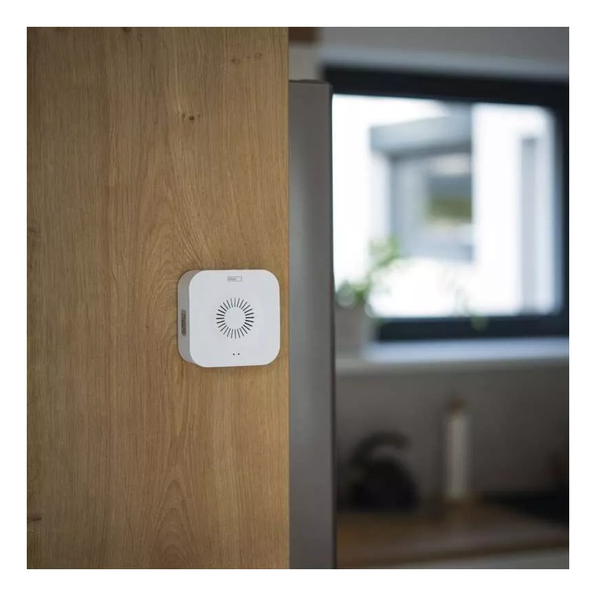 Bezvadu video durvju zvans ar kustību sensoru GoSmart 5V 3xAA IP65 Wi-Fi Tuya