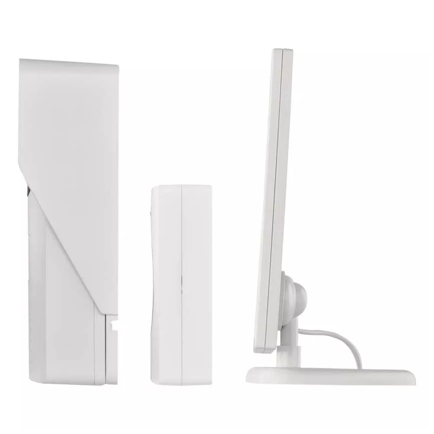 Bezvadu video durvju zvans ar saules enerģijas paneli GoSmart 4400 mAh 3xAA IP44 Wi-Fi Tuya