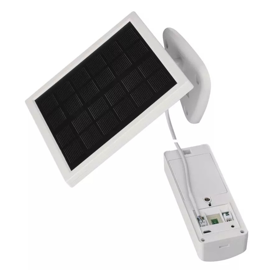 Bezvadu video durvju zvans ar saules enerģijas paneli GoSmart 4400 mAh 3xAA IP44 Wi-Fi Tuya