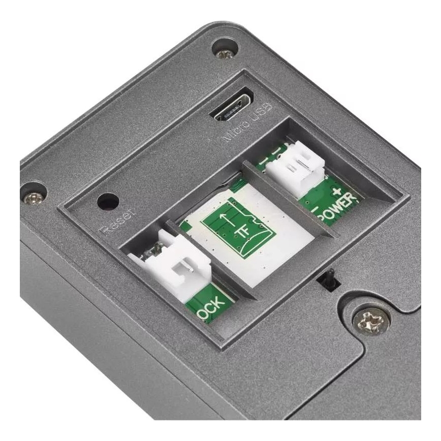 Bezvadu video durvju zvans ar kustības sensoru GoSmart 12V/3xAA IP44 Wi-Fi Tuya