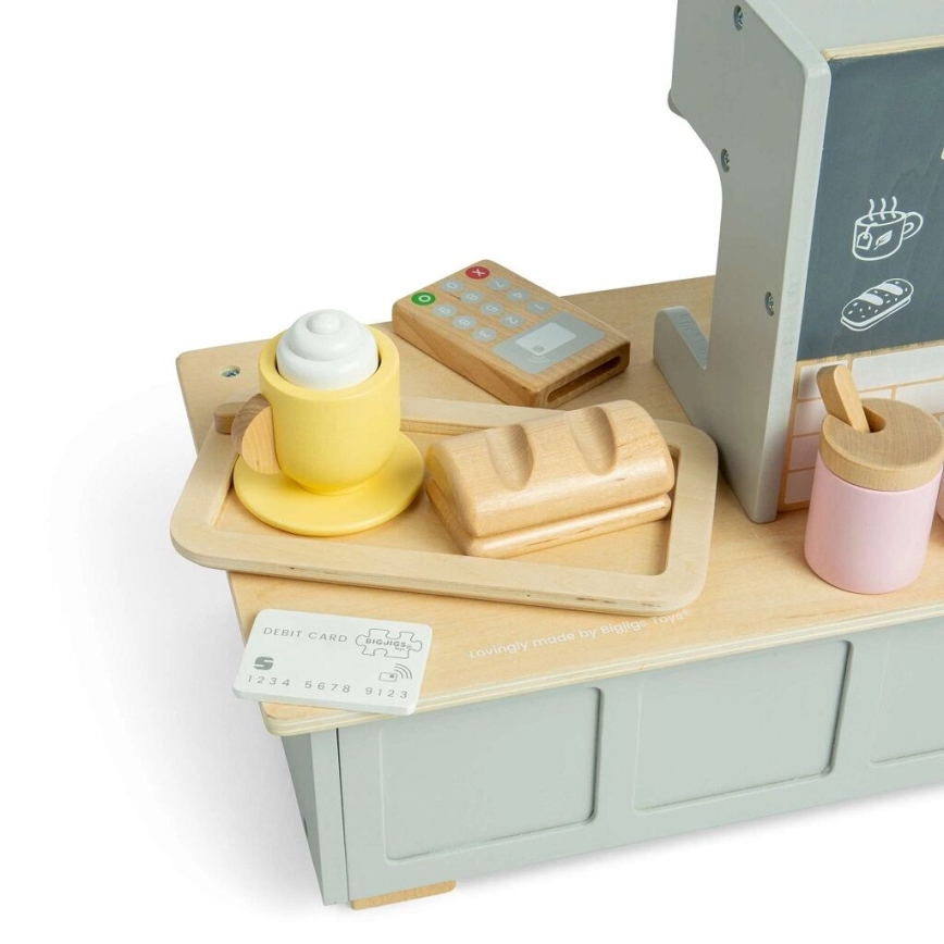 Bigjigs Toys - Kafejnīca