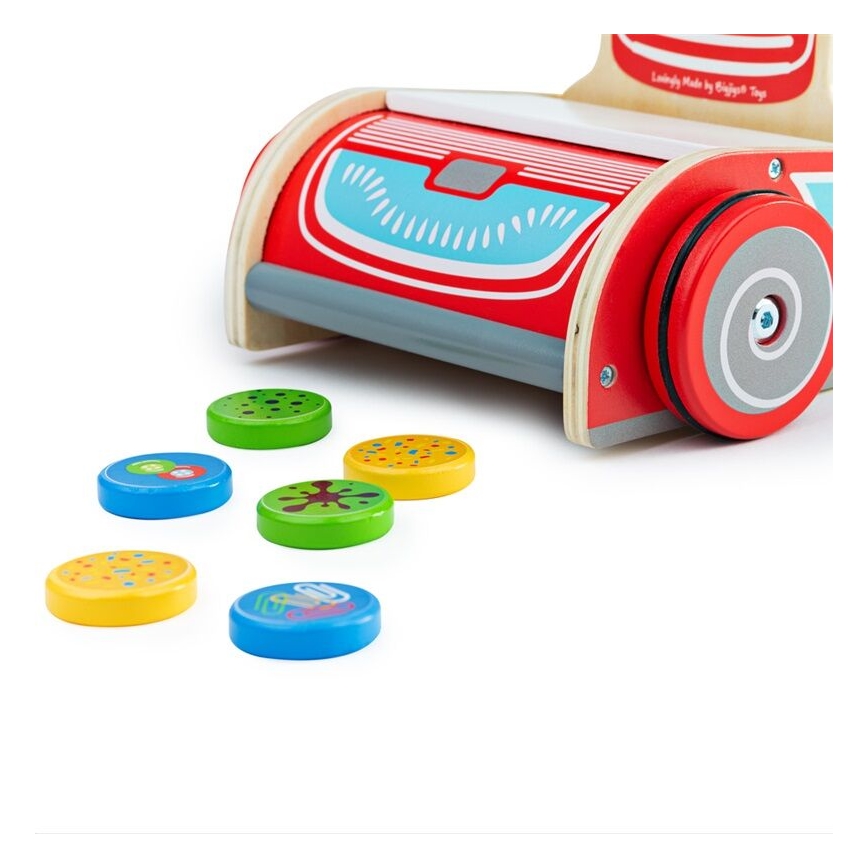 Bigjigs Toys - Putekļu sūcējs