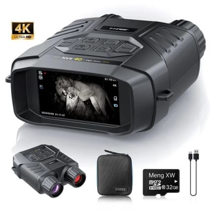 Binoklis ar nakts redzi 6x25, 4000 mAh