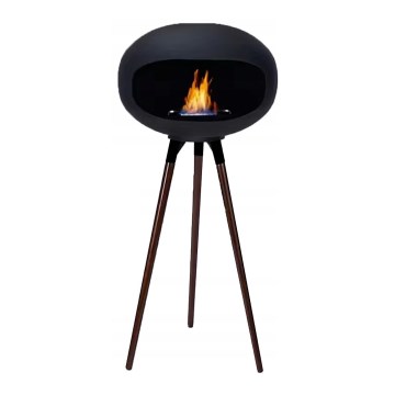 BIO kamīns TOKIO 45x100 cm 2 kW melns