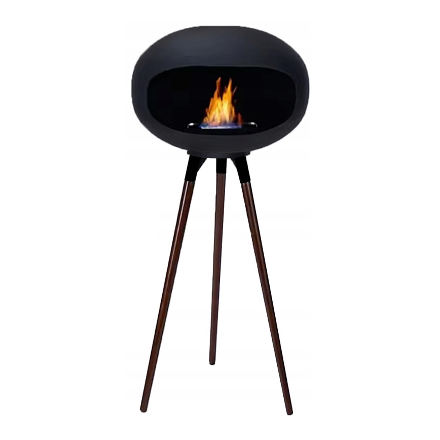BIO kamīns TOKIO 45x100 cm 2 kW melns