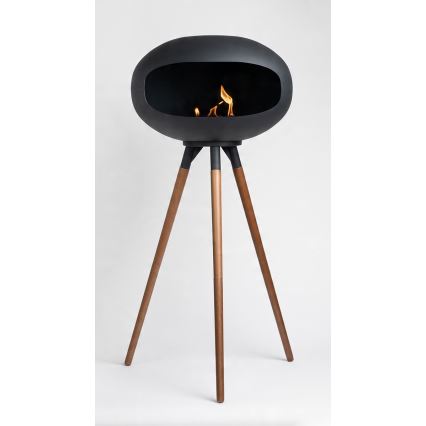 BIO kamīns TOKIO 45x100 cm 2 kW melns