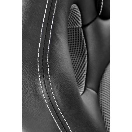 Biroja krēsls KENU melns/pelēks