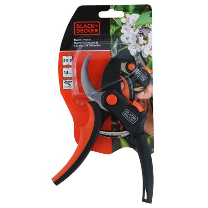 BLACK+DECKER - Dārza šķēres 200 mm