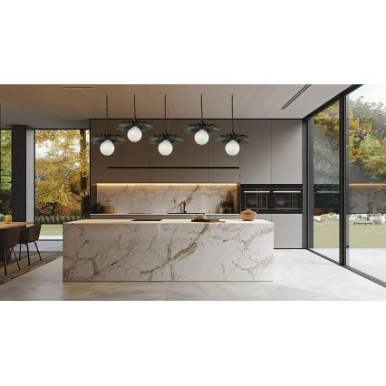 Bohemia-Design - Karājoša lustra ar kabeli 1xE27/60W/230V, melna