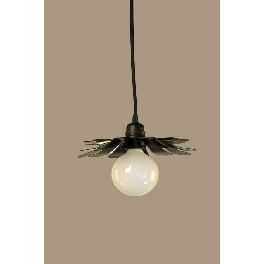 Bohemia-Design - Karājoša lustra ar kabeli 1xE27/60W/230V, melna