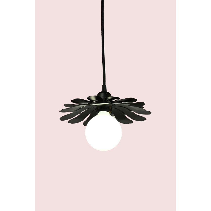Bohemia-Design - Karājoša lustra ar kabeli 1xE27/60W/230V, melna