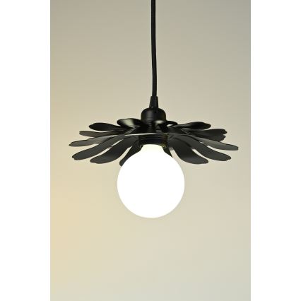 Bohemia-Design - Karājoša lustra ar kabeli 1xE27/60W/230V, melna
