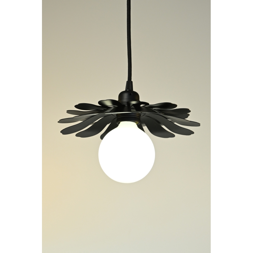 Bohemia-Design - Karājoša lustra ar kabeli 1xE27/60W/230V, melna