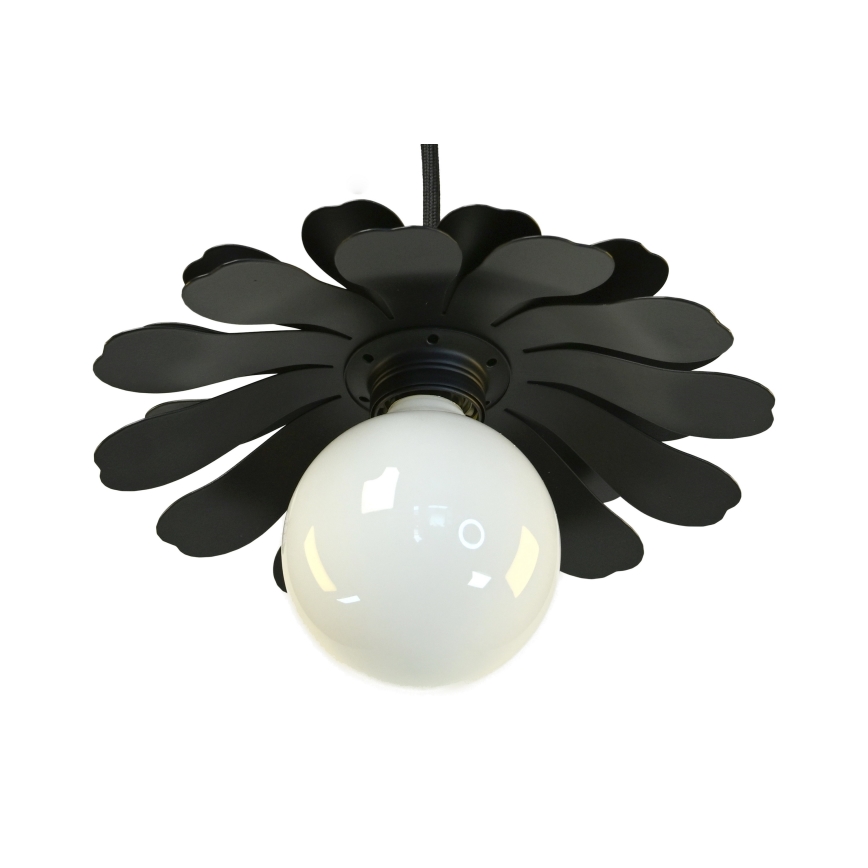 Bohemia-Design - Karājoša lustra ar kabeli 1xE27/60W/230V, melna