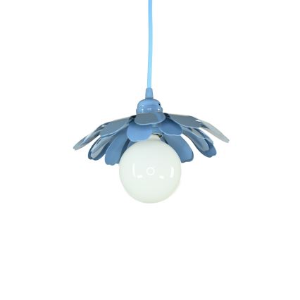 Bohemia-Design - Karājošs lukturis ar vadu 1xE27/60W/230V zils