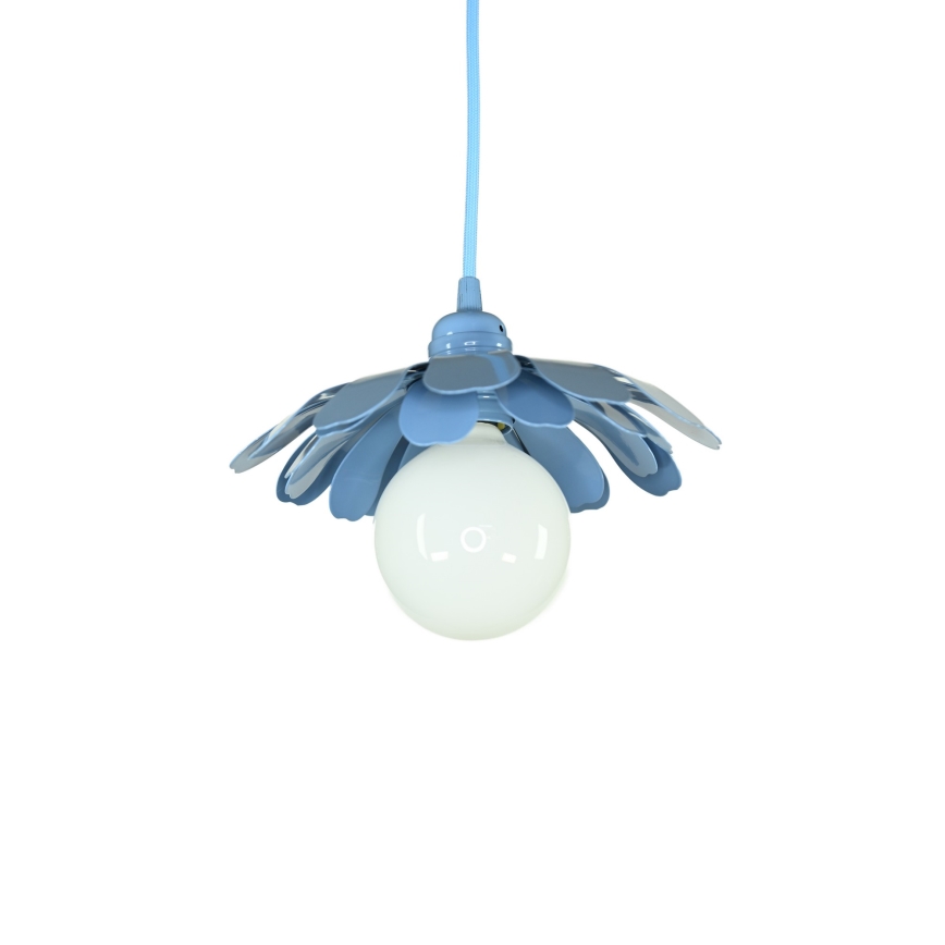 Bohemia-Design - Karājošs lukturis ar vadu 1xE27/60W/230V zils