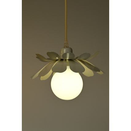 Bohemia-Design - Krēmkrāsaina lustra uz vada 1xE27/60W/230V