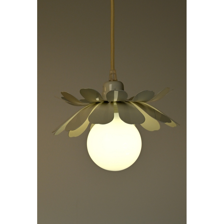 Bohemia-Design - Krēmkrāsaina lustra uz vada 1xE27/60W/230V