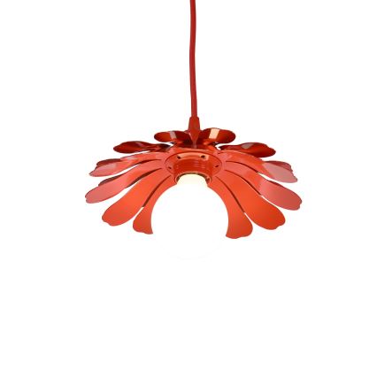 Bohemia-Design - Lustra ar vadu 1xE27/60W/230V sarkana