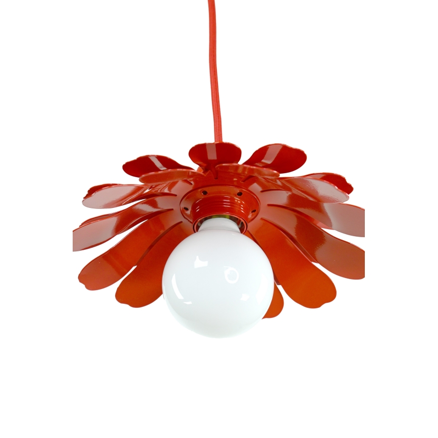 Bohemia-Design - Lustra ar vadu 1xE27/60W/230V sarkana