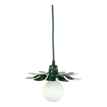 Bohemia-Design - Lustra uz vada 1xE27/60W/230V zaļa