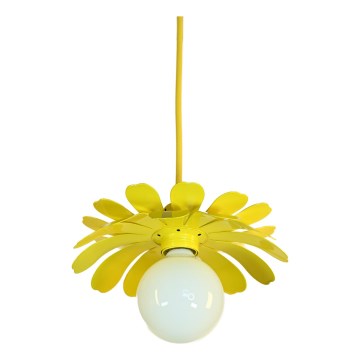 Bohemia-Design - Pakaramā lampa ar kabeli 1xE27/60W/230V dzeltena