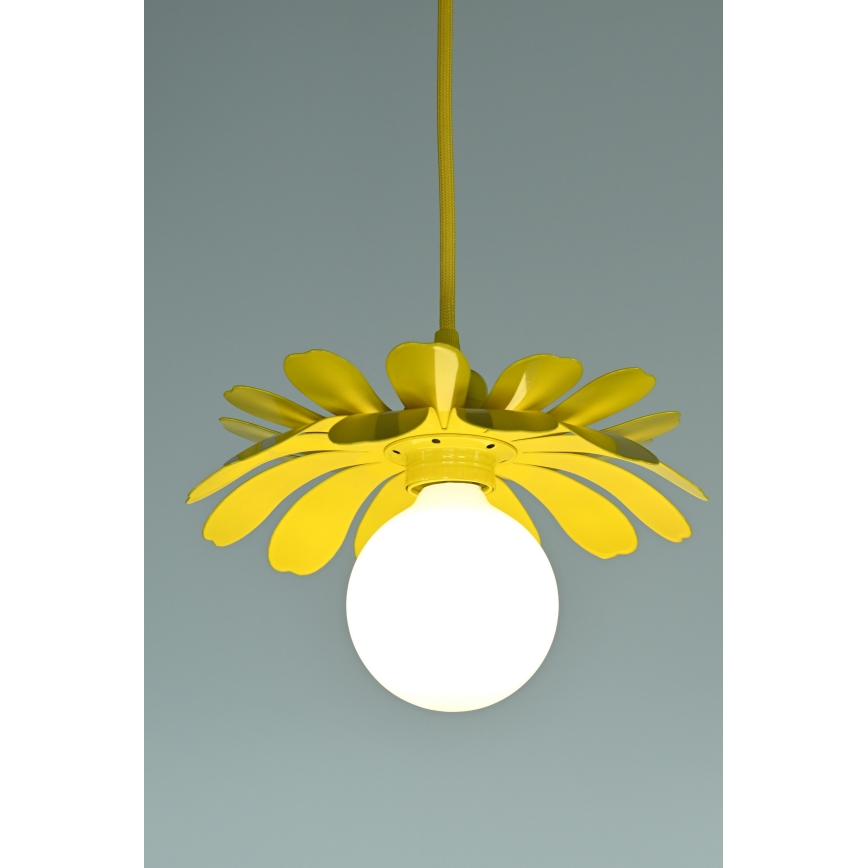 Bohemia-Design - Pakaramā lampa ar kabeli 1xE27/60W/230V dzeltena