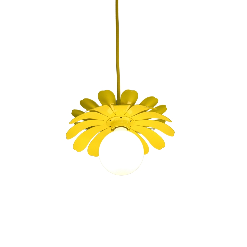 Bohemia-Design - Pakaramā lampa ar kabeli 1xE27/60W/230V dzeltena